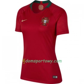 Koszulka Portugalia Damska Domowe Koszulki Piłkarskie Mistrzostwa Świata 2018